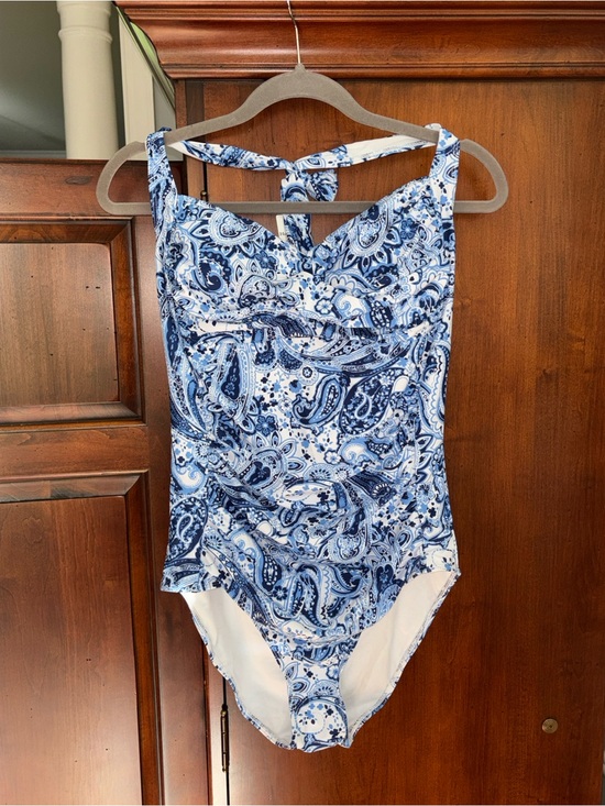 Other - Halter Paisley One Piece Swimsuit